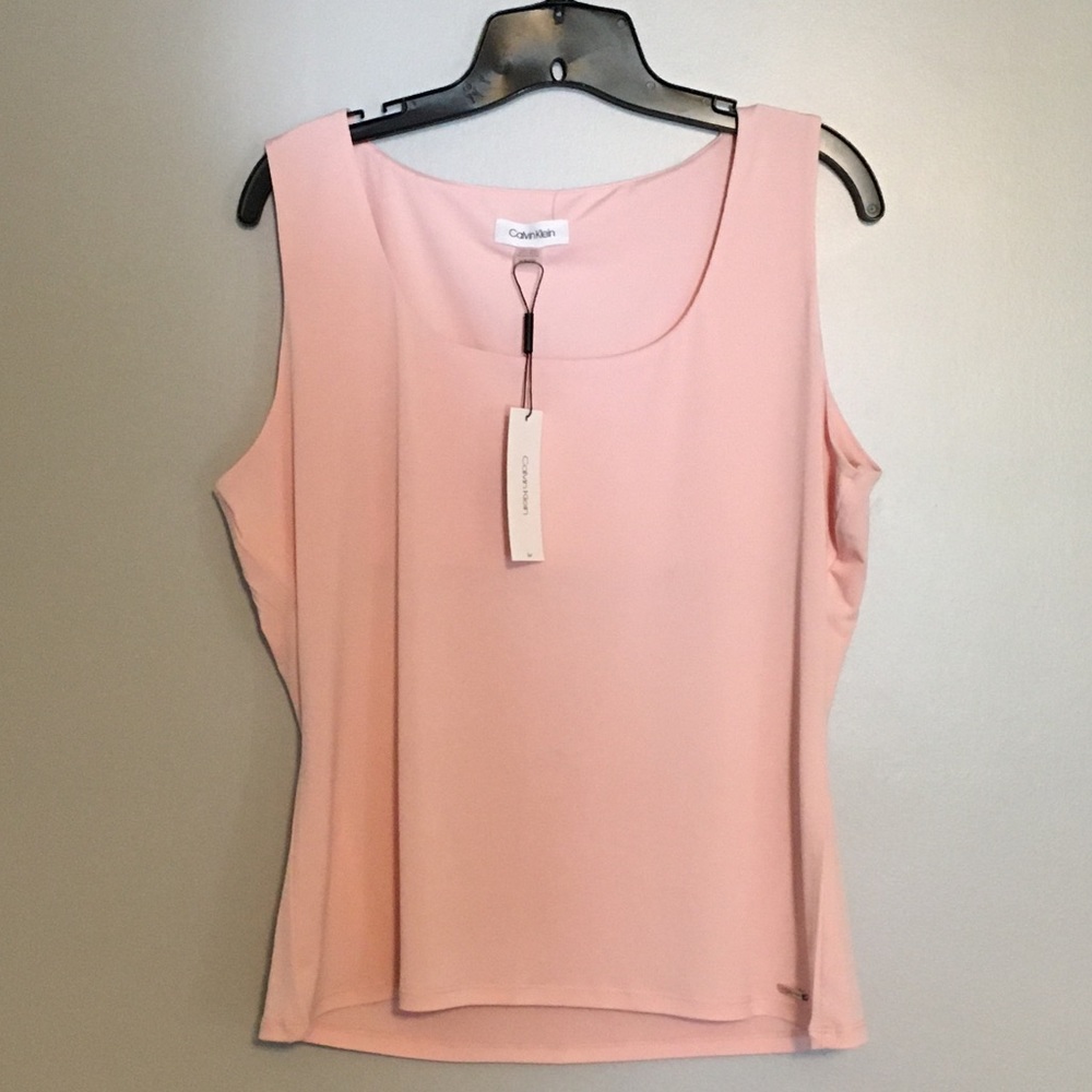 XL pink CK top